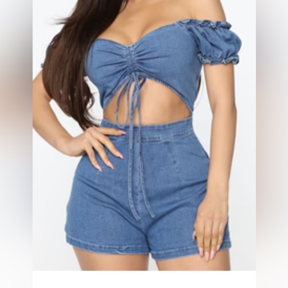 Blue Jean romper